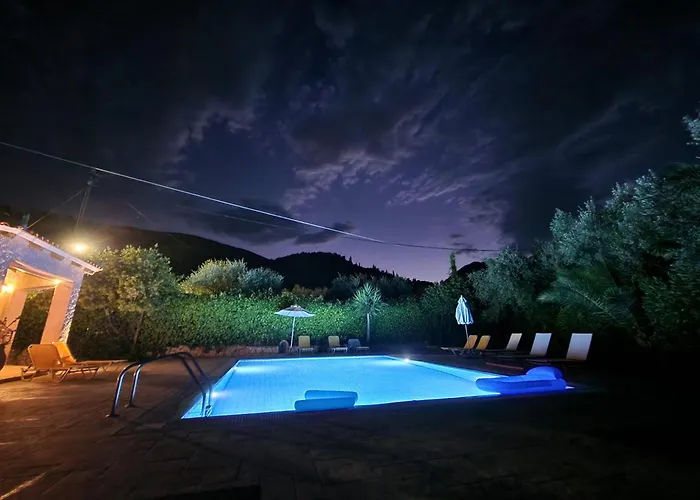 别墅 Iliaktida - Private With Large Pool, Garden, Outdoor Kitchen & Bbq Lithakia (Zakynthos)